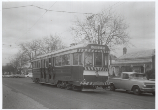 Tram 34 Lydiard St Nth