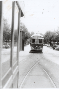 Tram 35 Lydiard St Nth crossing