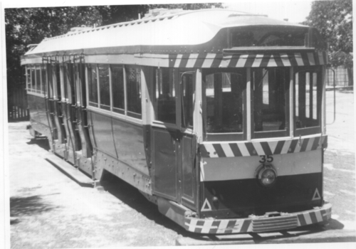 set of 2 - Tram 35 Ballarat College 