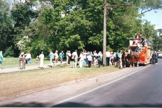  Ballarat Horse tram 1 - Wendouree Parade