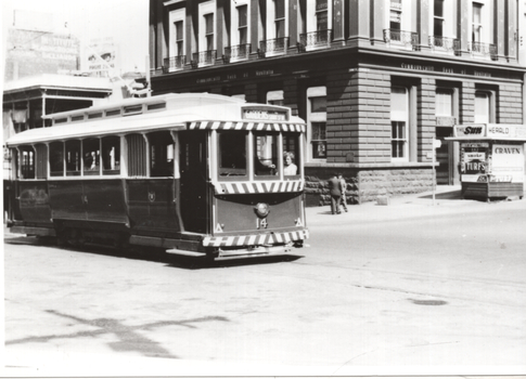 Ballarat tram 14, City