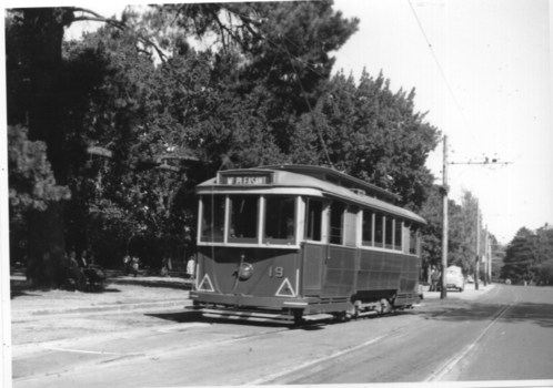 Ballarat tram 19 Gardens Loop