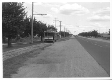 Ballarat tram 18 Grey St Loop