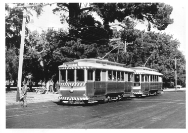 BTPS trams at Gardens Loop