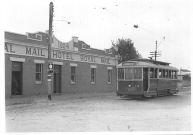 Ballarat tram 19 Sebastopol