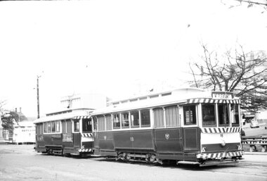 Ballarat trams 18 and 13 City Centre