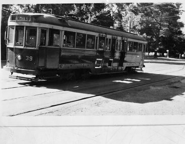 Ballarat tram 39 Gardens Loop