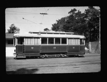 SECV tram 18 on SEC Depot fan