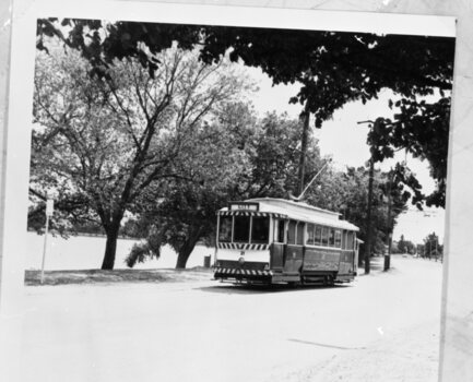 SECV tram 21 at View Point