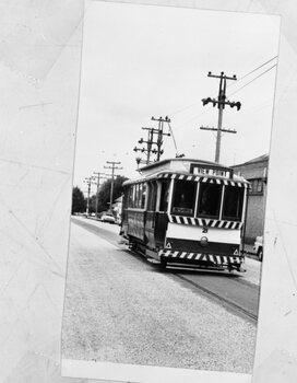 SECV tram 21 in Ripon St 