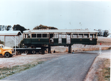 Recovery of tram 35 Lismore