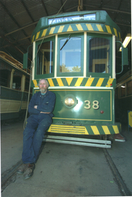 Dave Macartney and tram 38