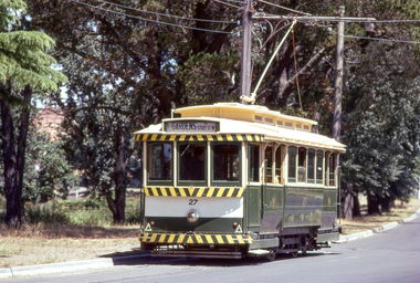 Digital Image - first public day - tram 27 Carlton St