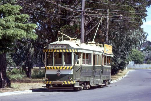 Digital Image - first public day - tram 38 Carlton St