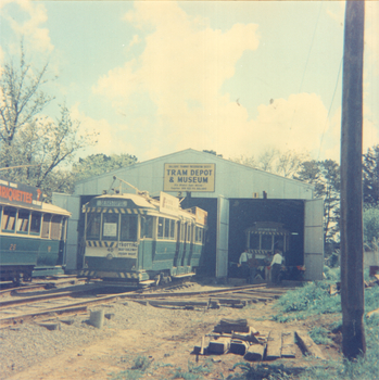 BTPS Depot - 1 road under construction.