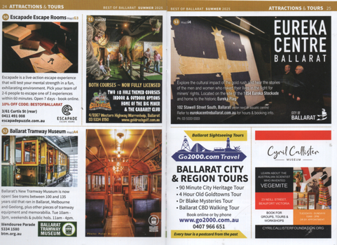 "Best of Ballarat" - BTM ad