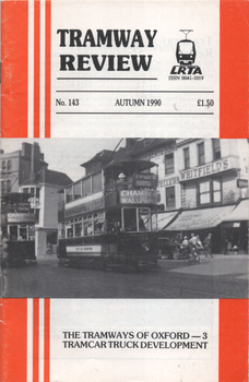 "Tramway Review Autumn 1990'