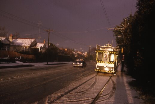 Tram 41 near the depot