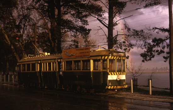 Tram 41 near the depot