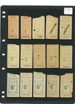 Tramways tickets - State Electricity Commission of Victoria - Provincial Tramways.