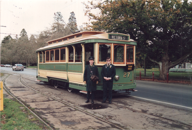 BTPS tram 27 and crew