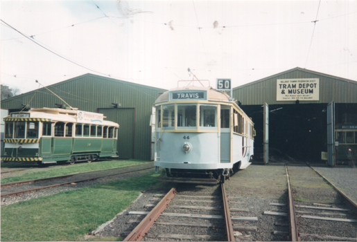 Tram 671 as No. 44 at depot