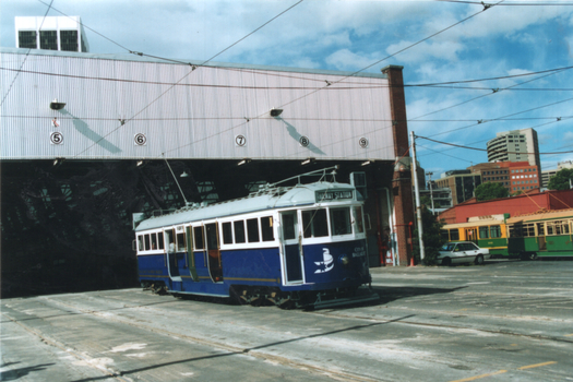 Tram 671 at South Melborne Depot