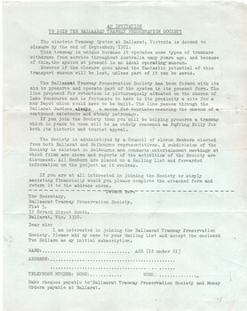 BTPS Membership and fund raising