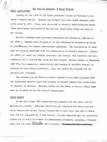 Document, "The Geelong Tramways, A Brief History", late 1950s