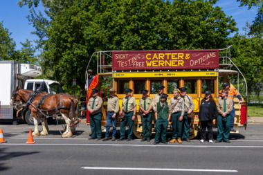 BTM - Horse tram and crew