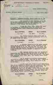 Document - Memo, State Electricity Commission of Victoria (SECV), "Lighting in trams, single truck car No. 33", 10/4/1959