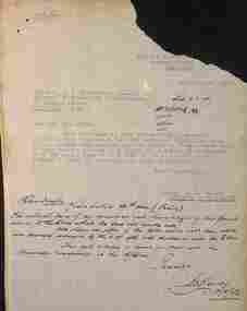 copy - Ministerial letter - re inquiry