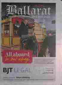 Newspaper, Ballarat Times News Group, "All aboard to trot along", 11/4/2025