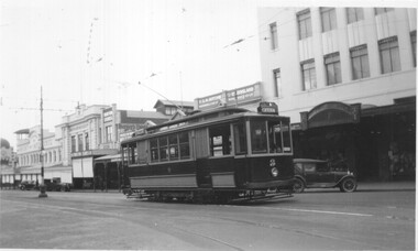 Geelong tram 2 - Moorabool St.