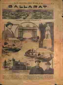 The Sun News pictorial Supplement - Ballarat - front cover.
