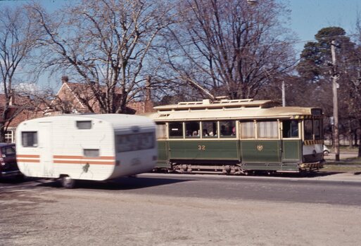 SECV Ballarat tram 32 Sturt St West