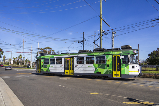 Z3 116 driven from Preston Workshops to the loading ramp.