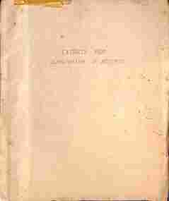 "Extracts from Classification of Accounts" - cover