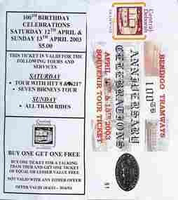 "Bendigo Tramways 100th Anniversary Celebrations"