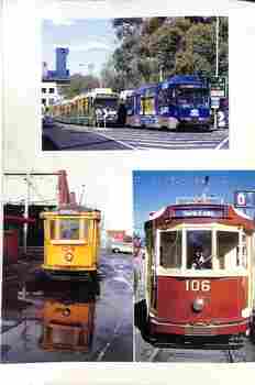 "Time-line history of Melbourne's Government Cable and Electric Trams and Buses" - front