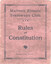 "Malvern Electric Tramways Club - Rules and Constitution"