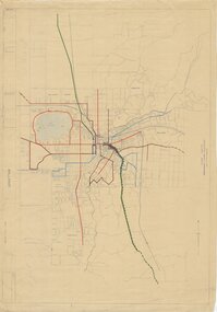 Plan - Map of Greater Ballarat Residential Development. c1949, State Electricity Commission of Victoria (SECV), City of Ballarat, c1949, c1949