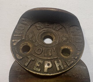 Functional object - Tramcar component, John Stephenson of New York, Window lifter - John Stephenson New York, c1885