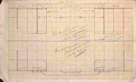 Set of 4 - modifications to bogie tram proposals - 2 of 4