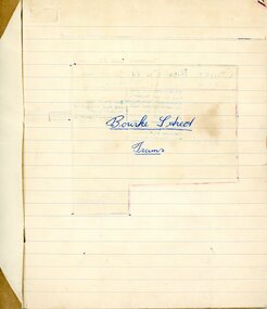 Book - Book - Scrapbook, R Bridger Collection: Newspaper articles on "Bourke Street Trams"' from June 1955
