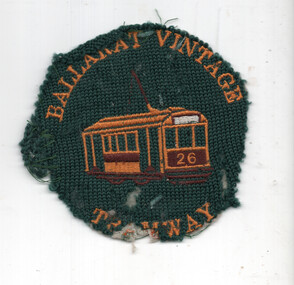 Cloth badge - Ballarat Vintage Tramway