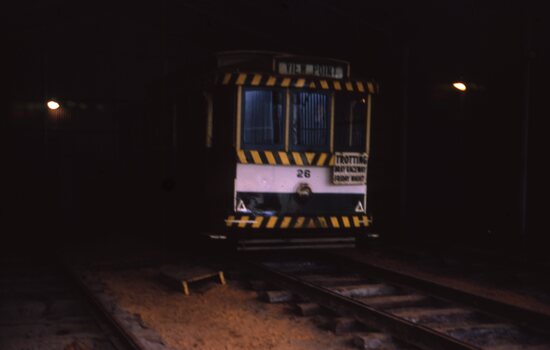 Moving trams to BTPS Depot