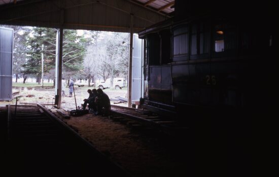 Moving trams to BTPS Depot