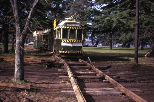 Moving trams to BTPS Depot