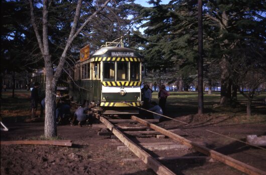 Moving trams to BTPS Depot